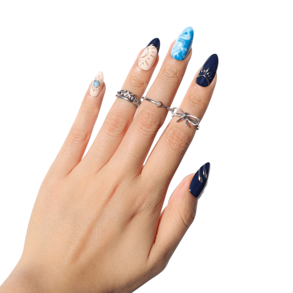 Nail Reformation Midnight Tide Press On Nails #4