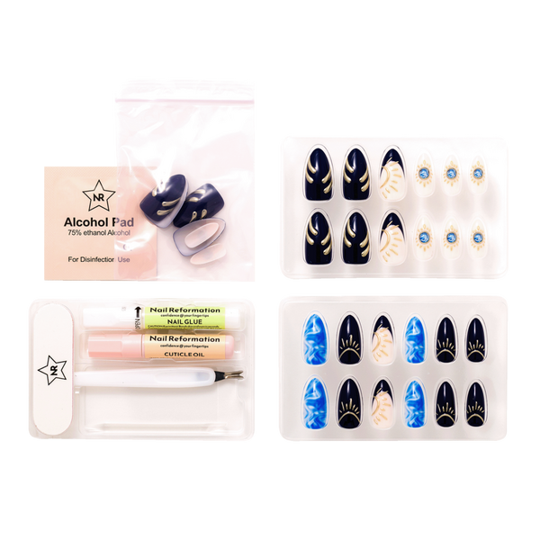 Nail Reformation Midnight Tide Press On Nails #5
