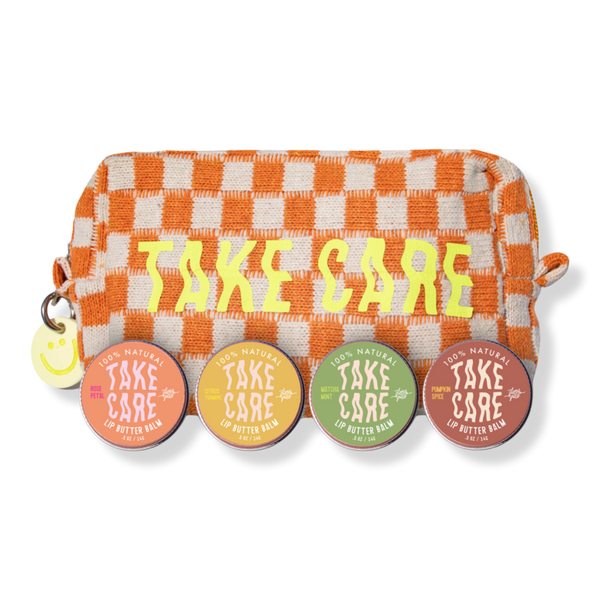 Glam & Grace Take Care - Lip Butter Balm Set with Bag #1