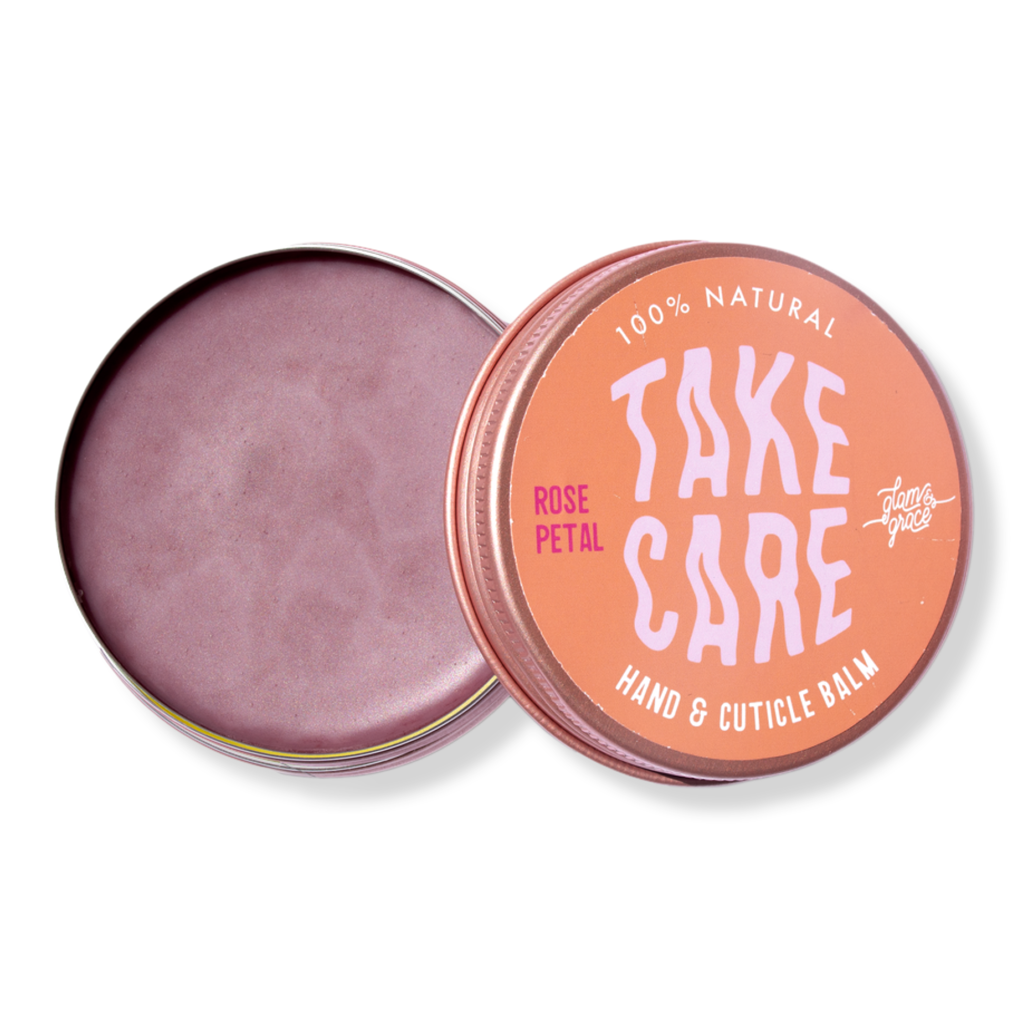 Glam & Grace Take Care - Hand & Cuticle Balm - Rose Petal #1