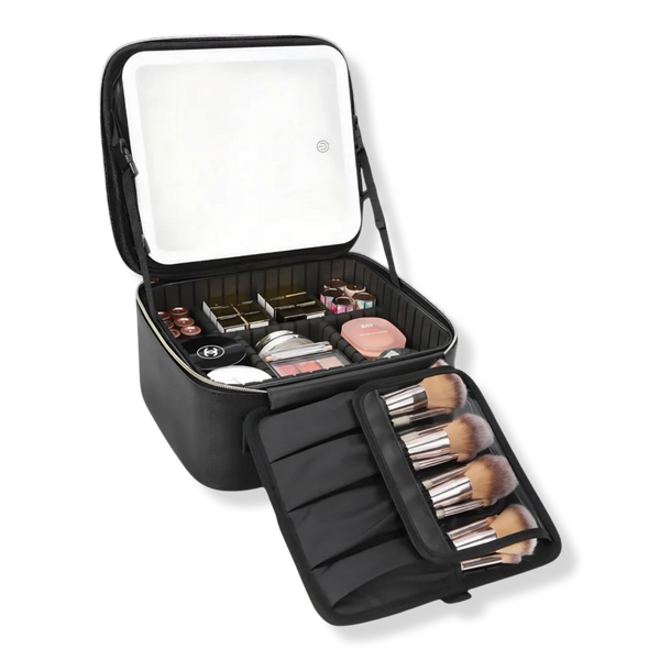 CosmoGlo Lighted Makeup Case with Mirror #1