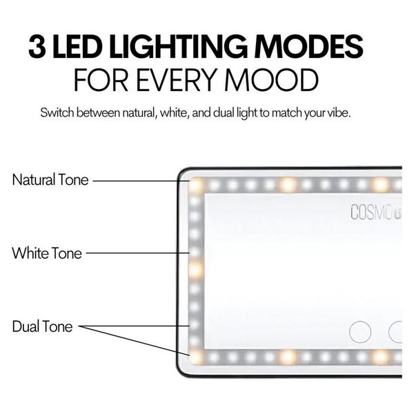 CosmoGlo Car Visor Lighted Mirror #3