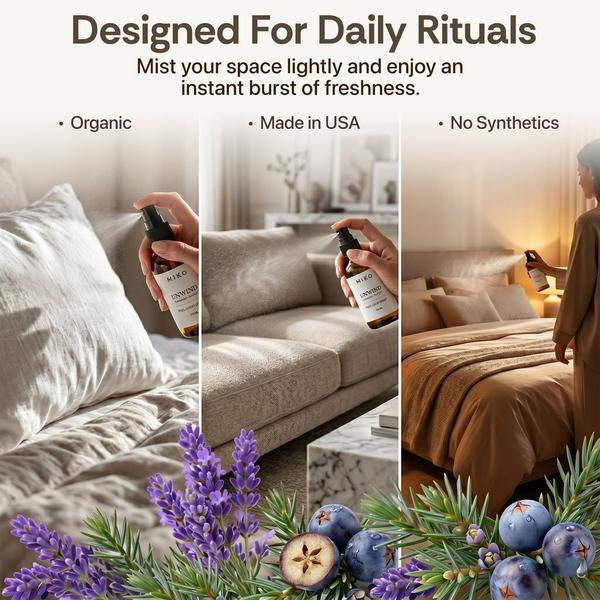 Miko Unwind Room Spray & Linen Mist #8