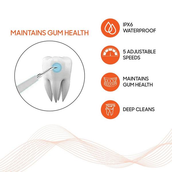 Sharper Image Waterproof Electric Plaque Remover #2