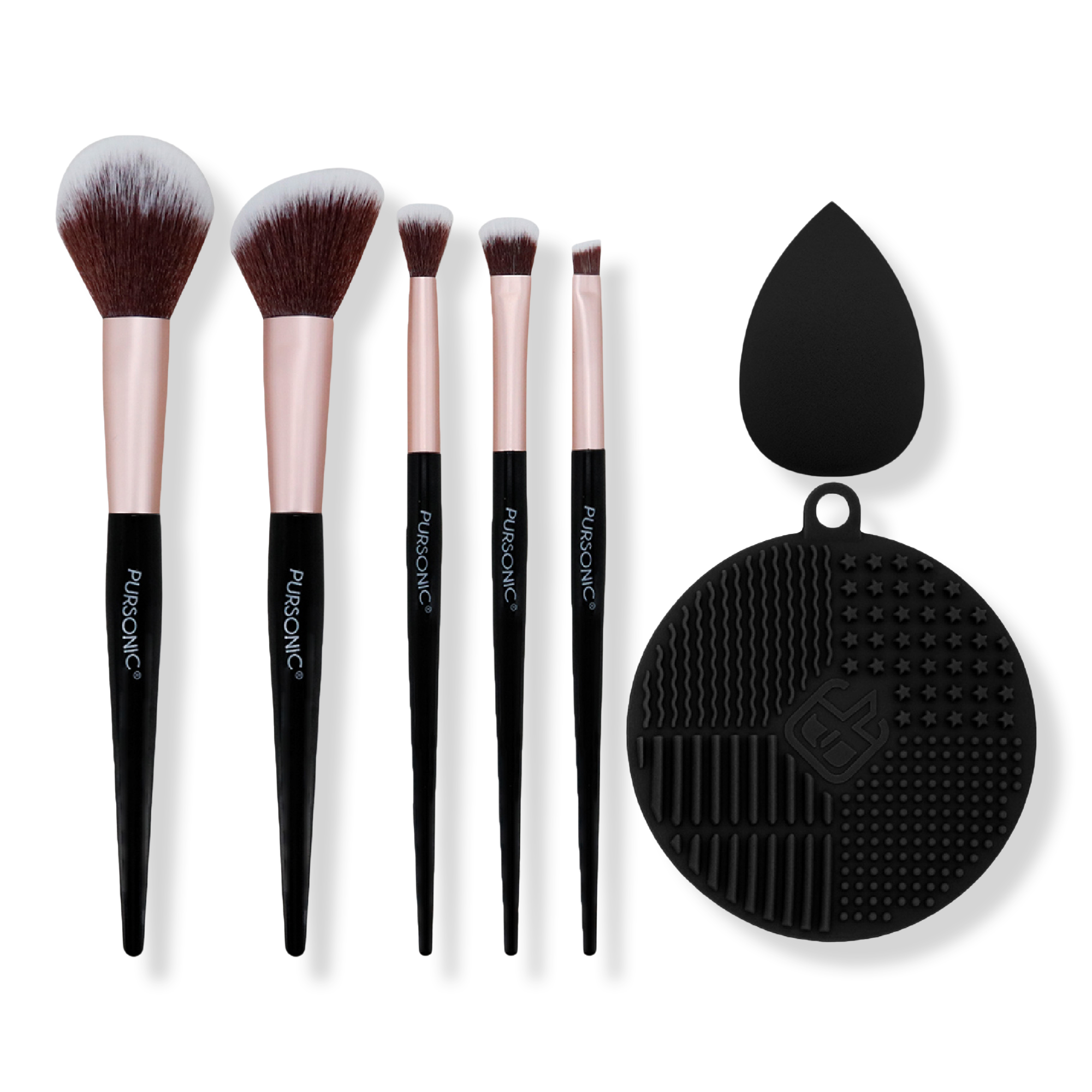 Набор из 7 кистей для макияжа Pursonic Complete Glam