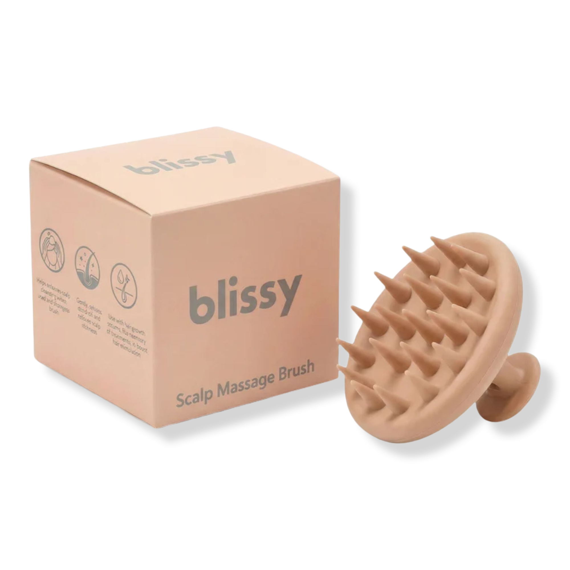 Массажная щётка для кожи головы Blissy — фото 1