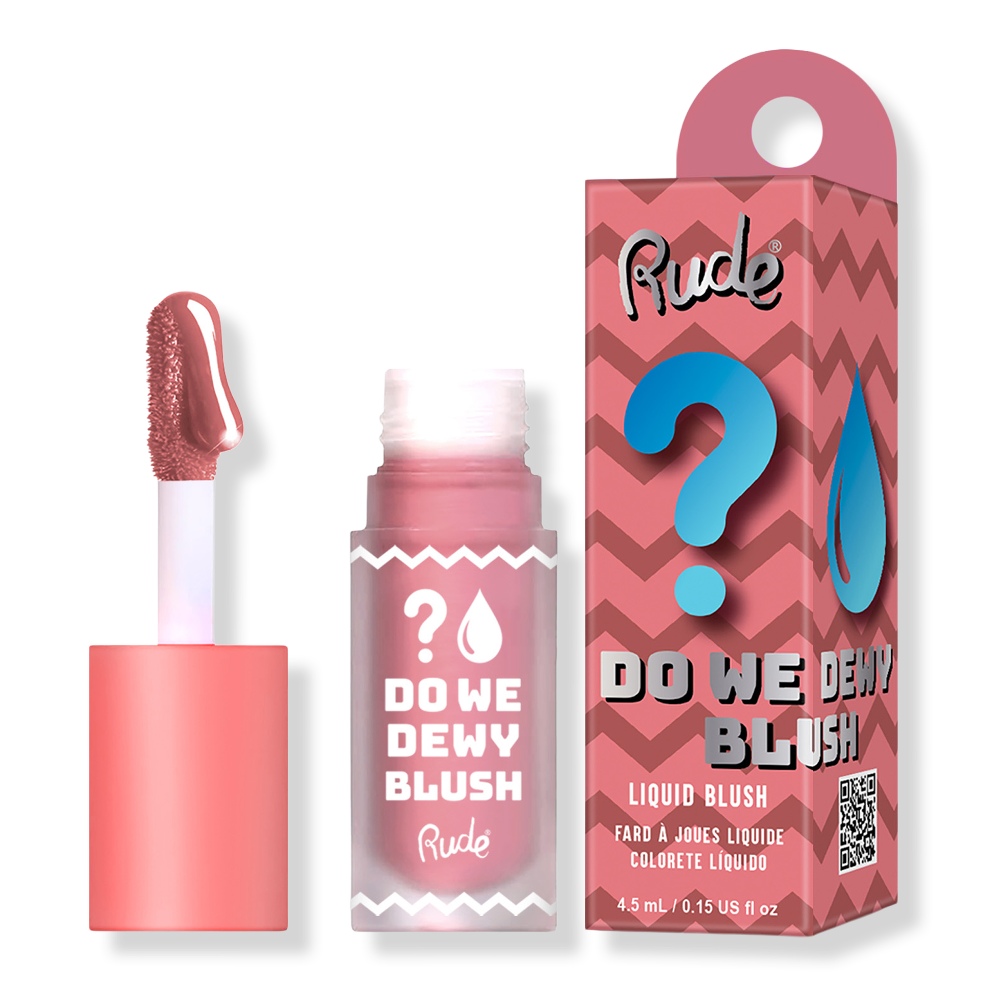 Rude Do We Dewy Liquid Blush #1