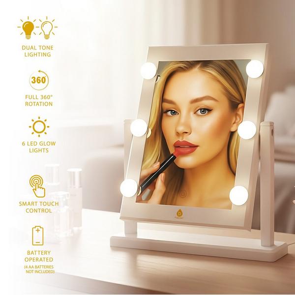 PURSONIC Refined Brilliance Pro 14" LED Mirror & LED Vanity Mirror #3
