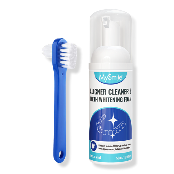 MySmile 2-in-1 Aligner Cleaner & Whitening Foam #1