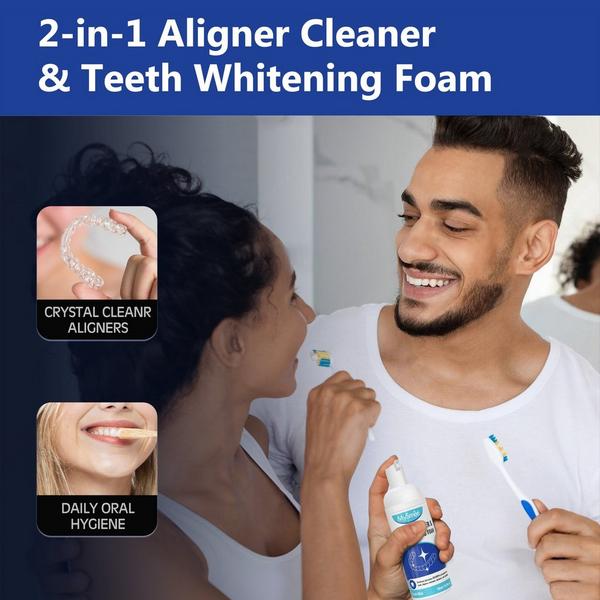 MySmile 2-in-1 Aligner Cleaner & Whitening Foam #4