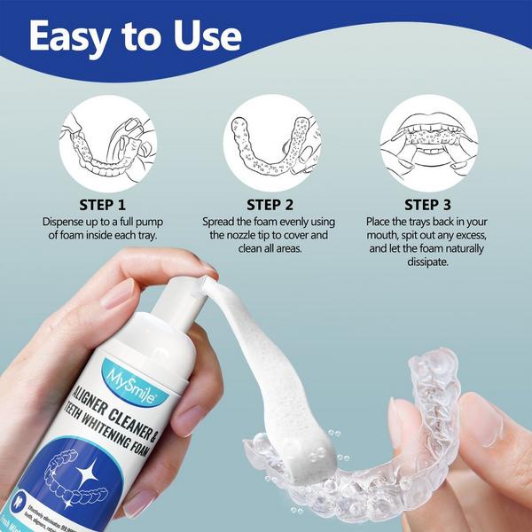MySmile 2-in-1 Aligner Cleaner & Whitening Foam #6