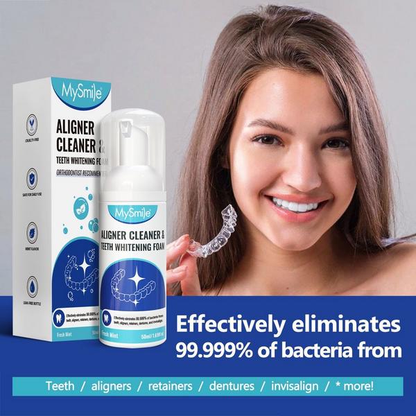MySmile 2-in-1 Aligner Cleaner & Whitening Foam #7