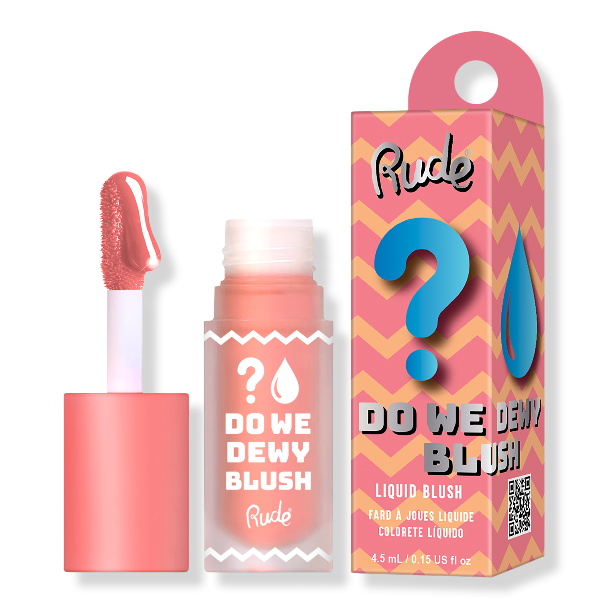 Rude Do We Dewy Liquid Blush #1