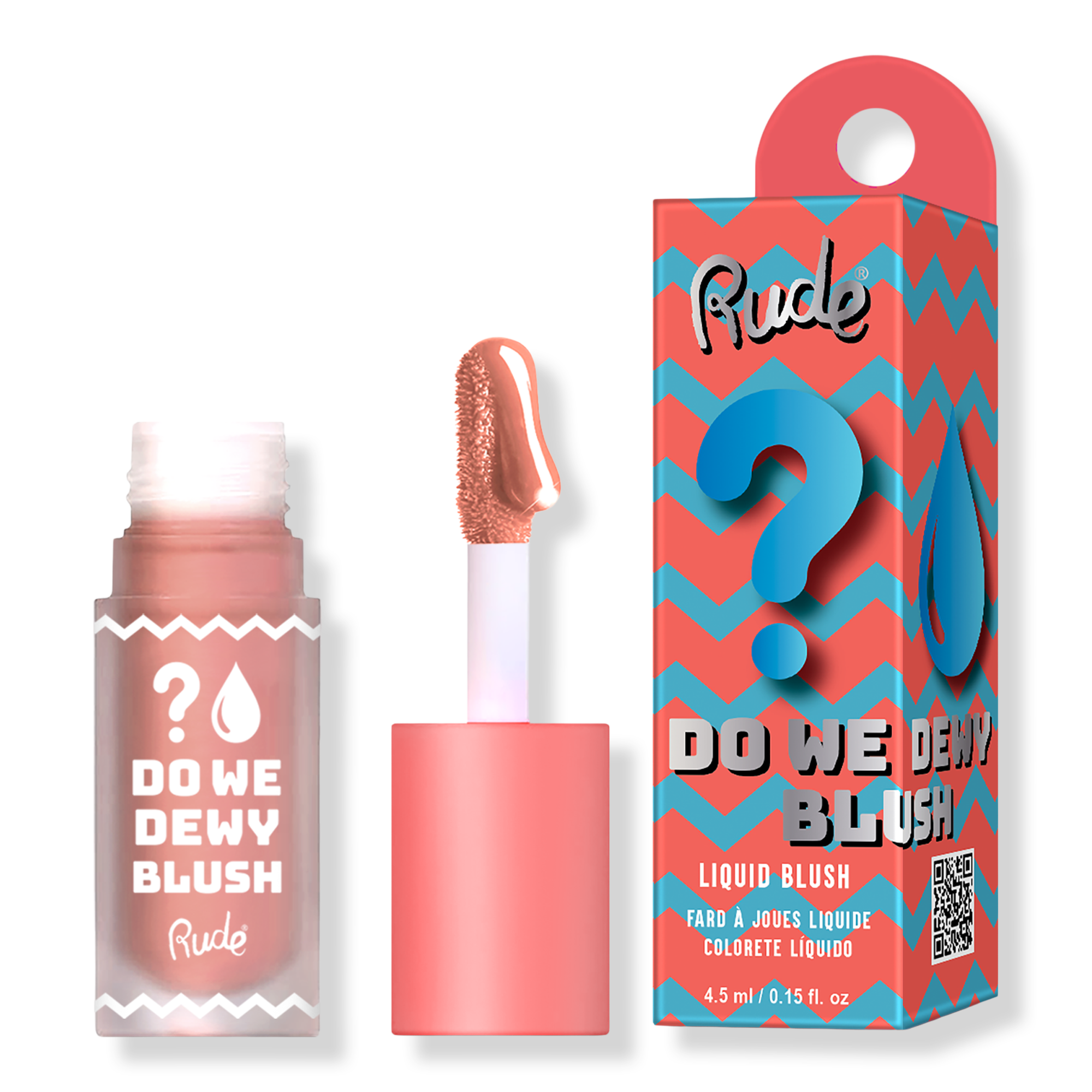 Rude Do We Dewy Liquid Blush #1