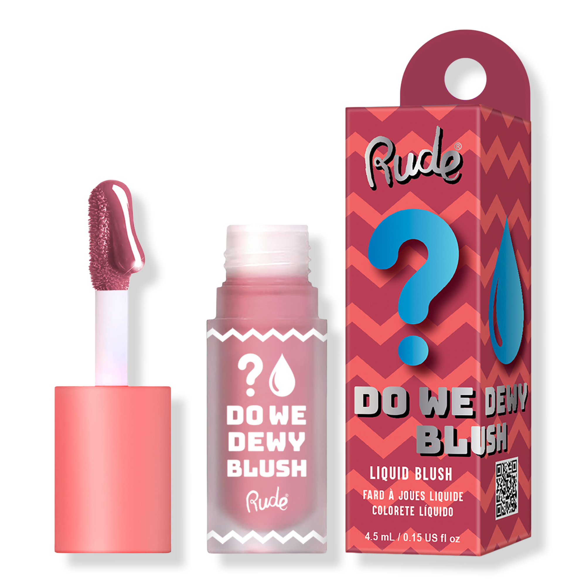 Rude Do We Dewy Liquid Blush #1