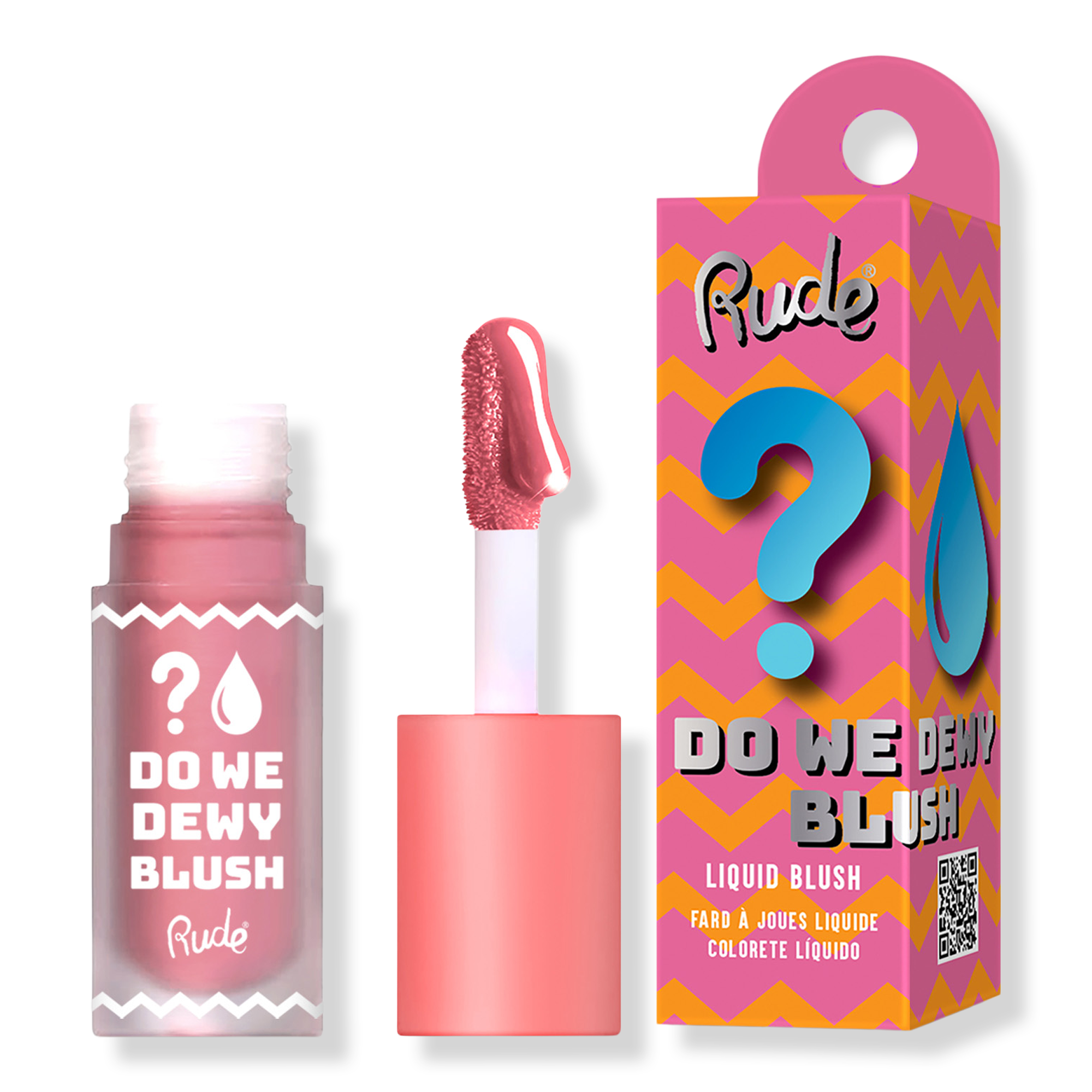 Rude Do We Dewy Liquid Blush #1