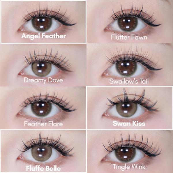 Char Cosmetics Volume Bundle Halo Feathered Collection #3