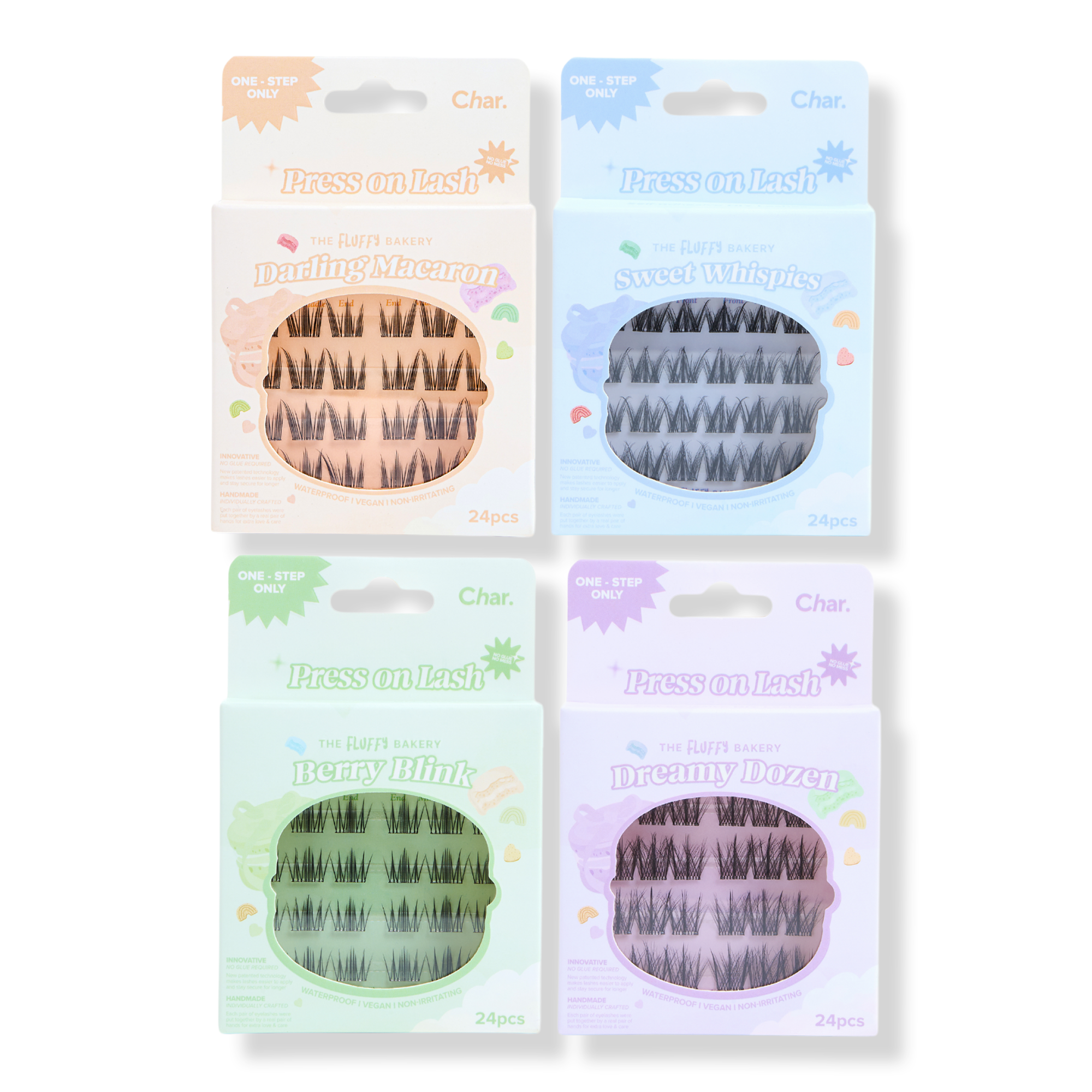 Char Cosmetics Sweet Bundle Fluffy Bakery Collection #1