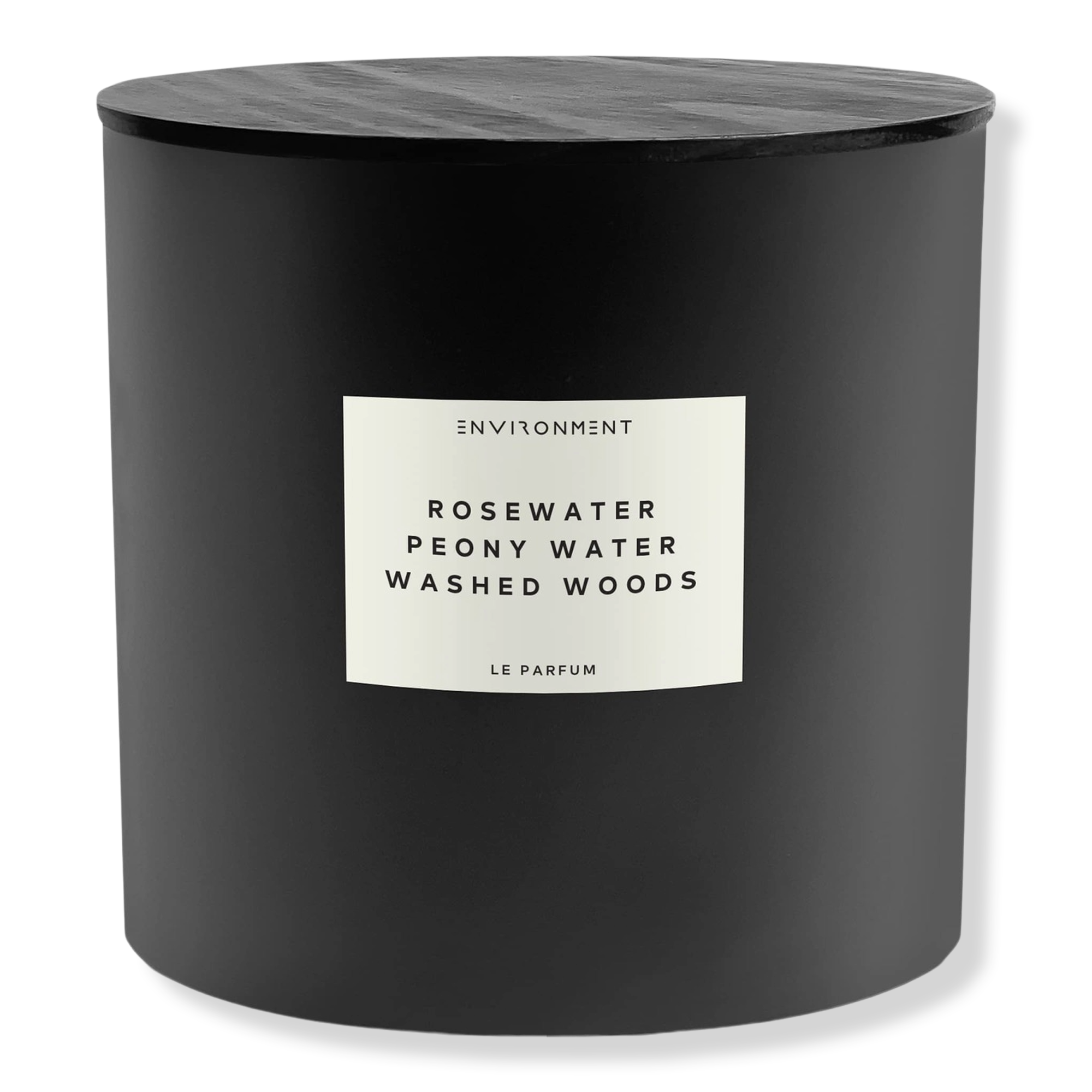 ENVIRONMENT Rosewater Peony Water Washed Woods Aromatic Candle #1