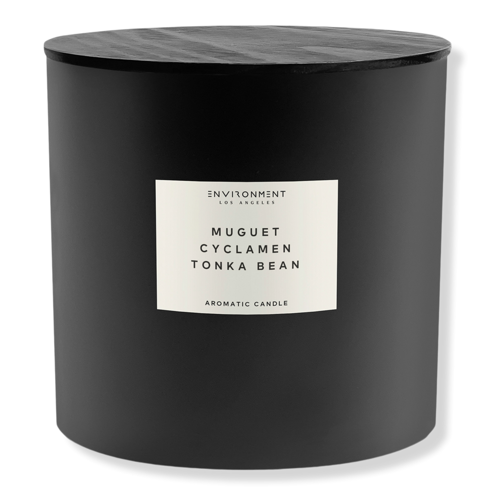 ENVIRONMENT Muguet Cyclamen Tonka Bean Aromatic Candle - 55 oz