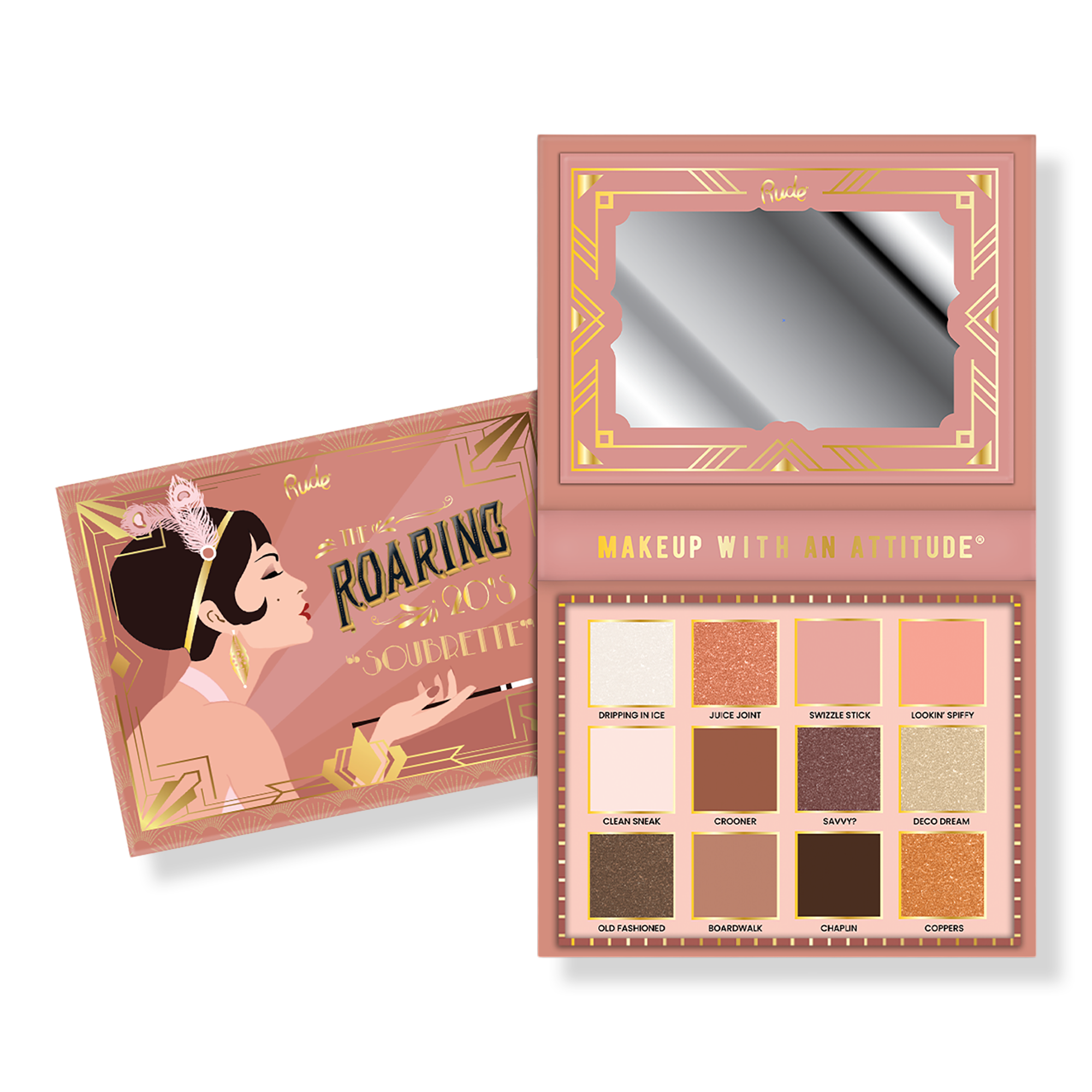 Rude The Roaring 20's 12 Color Palette - Soubrette #1
