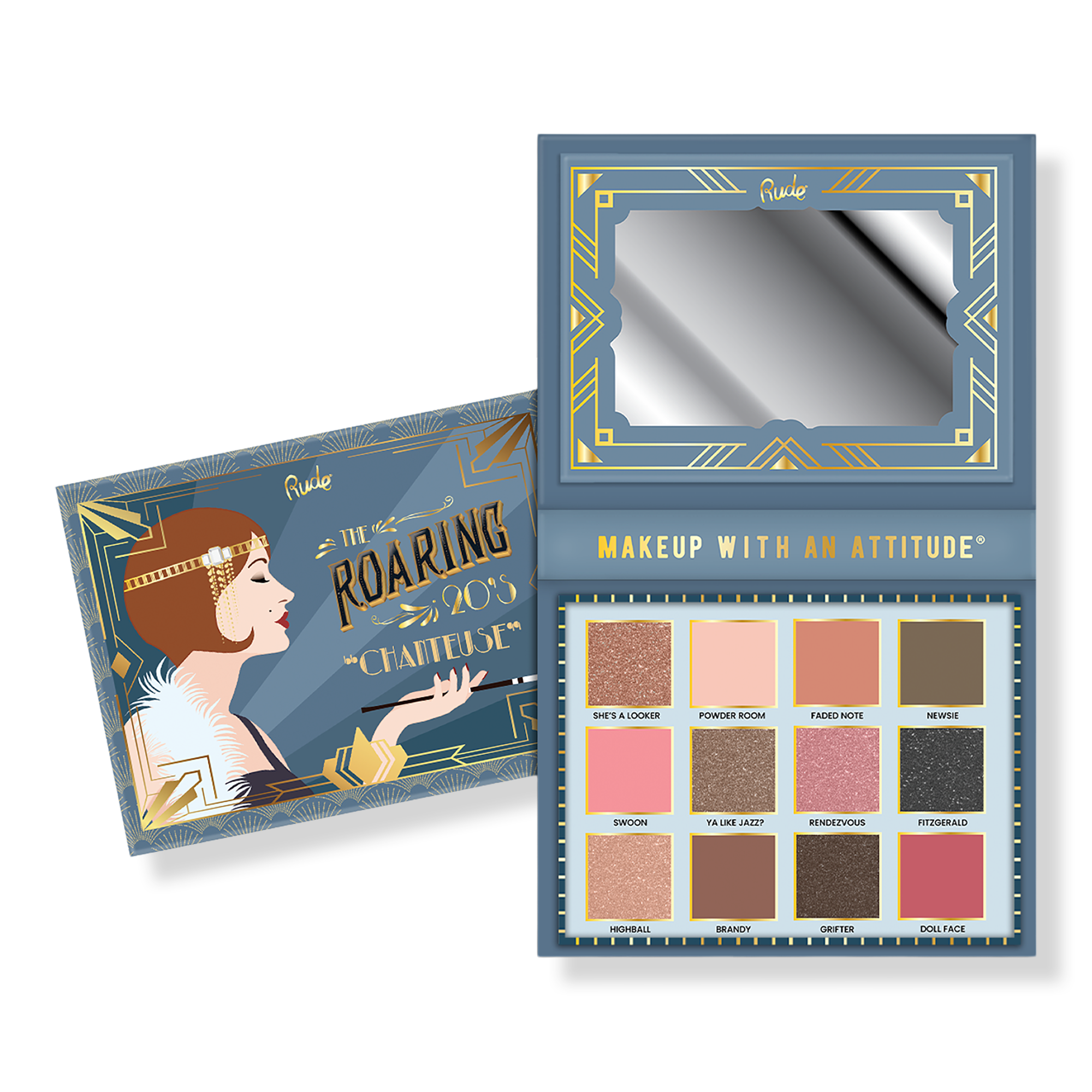 Rude The Roaring 20's 12 Color Palette - Chanteuse #1