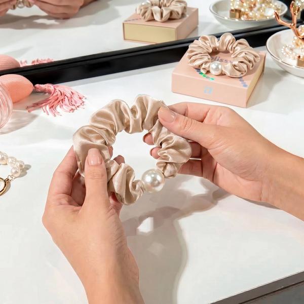 Blissy Pearl Scrunchies #3