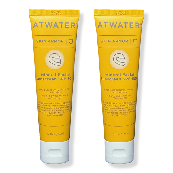 ATWATER Double Play: Skin Armor Mineral Facial Sunscreen SPF50+ #1