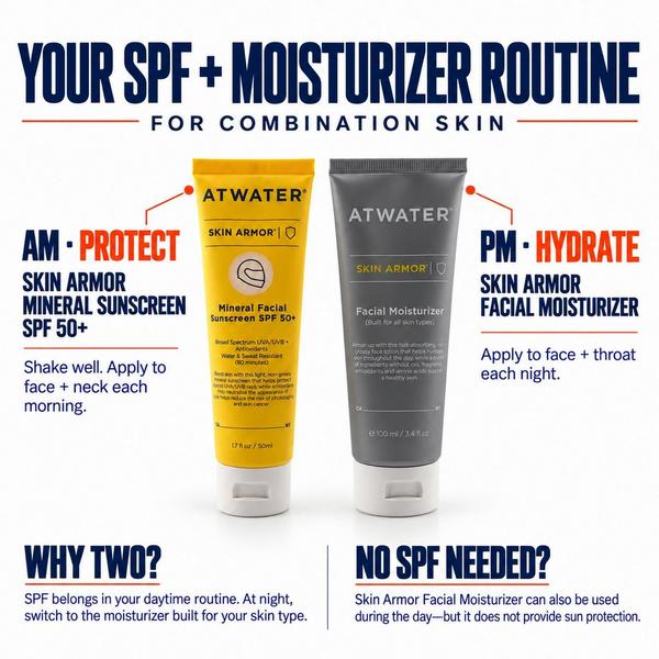 ATWATER Skin Armor Mineral Facial Sunscreen Moisturizer SPF50+ #7