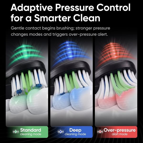 MySmile Button-Free Rechargeable Sonic Toothbrush with Pressure Sensor #3