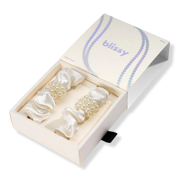 Blissy Petite Pearl Scrunchies #1