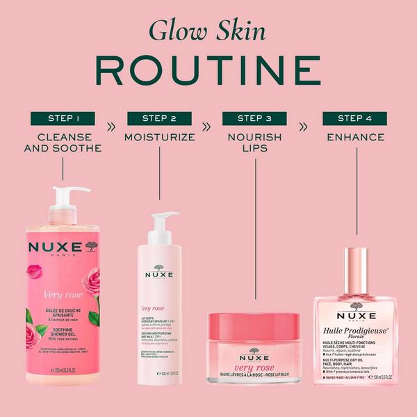 Nuxe Very Rose Soothing Shower Gel #5