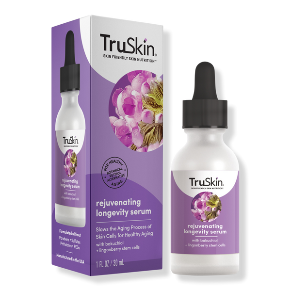 TruSkin Rejuvenating Longevity Serum with Bakuchiol #1