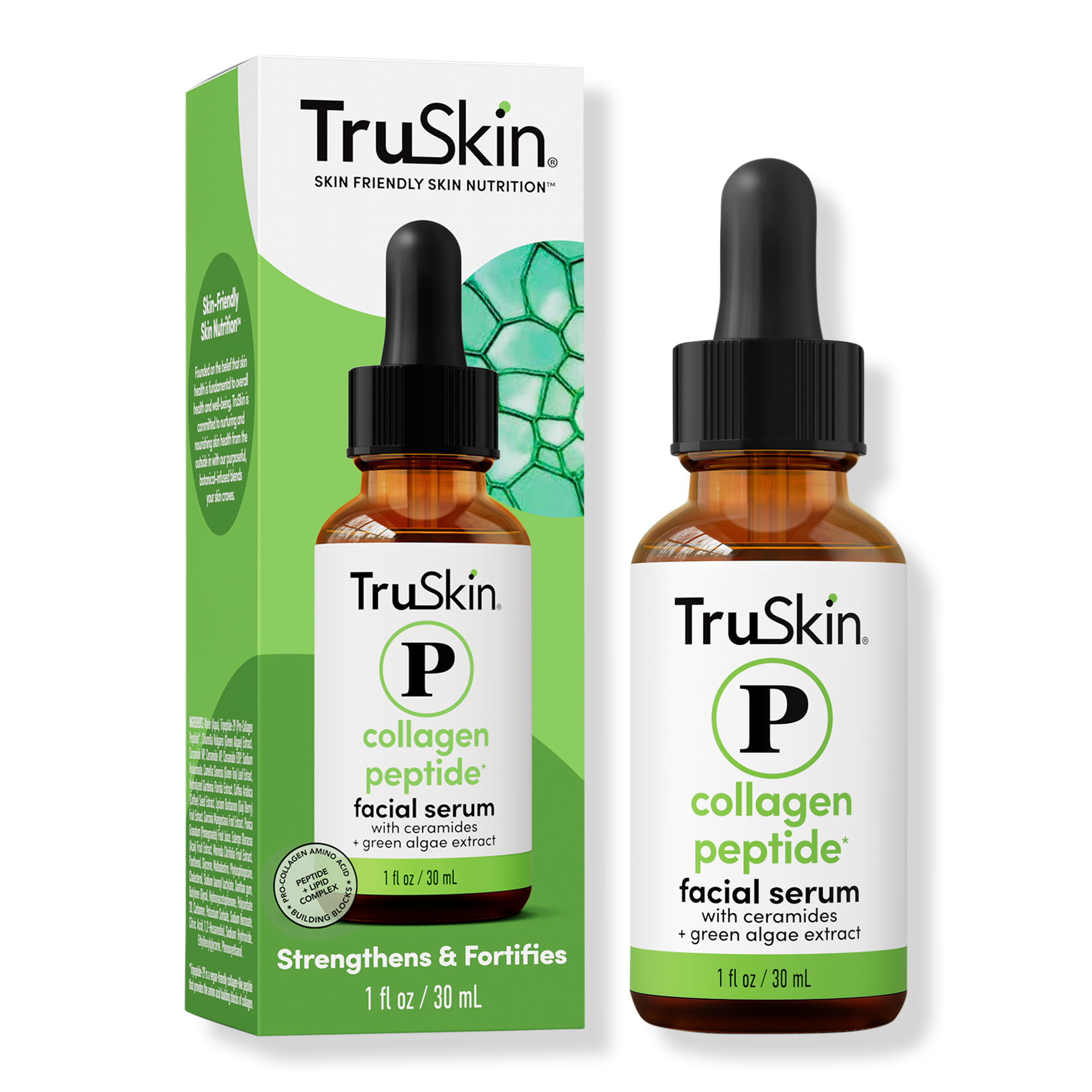 TruSkin Collagen Peptide Facial Serum with Ceramides #1