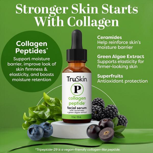 TruSkin Collagen Peptide Facial Serum with Ceramides #3