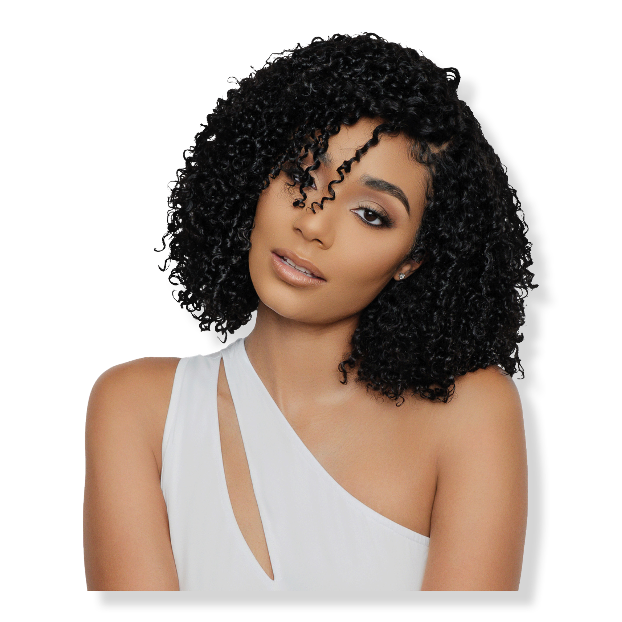 True + Pure Texture Layla Curl Coily Curly Human Hair Clip Ins Extensions #1