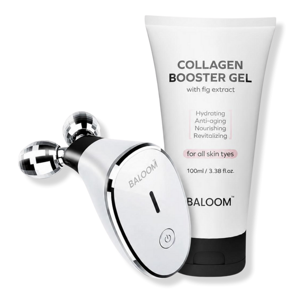 Baloom Microcurrent Face Massager & Collagen Booster Gel Set #1