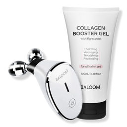 Baloom Microcurrent Face Massager & Collagen Booster Gel Set