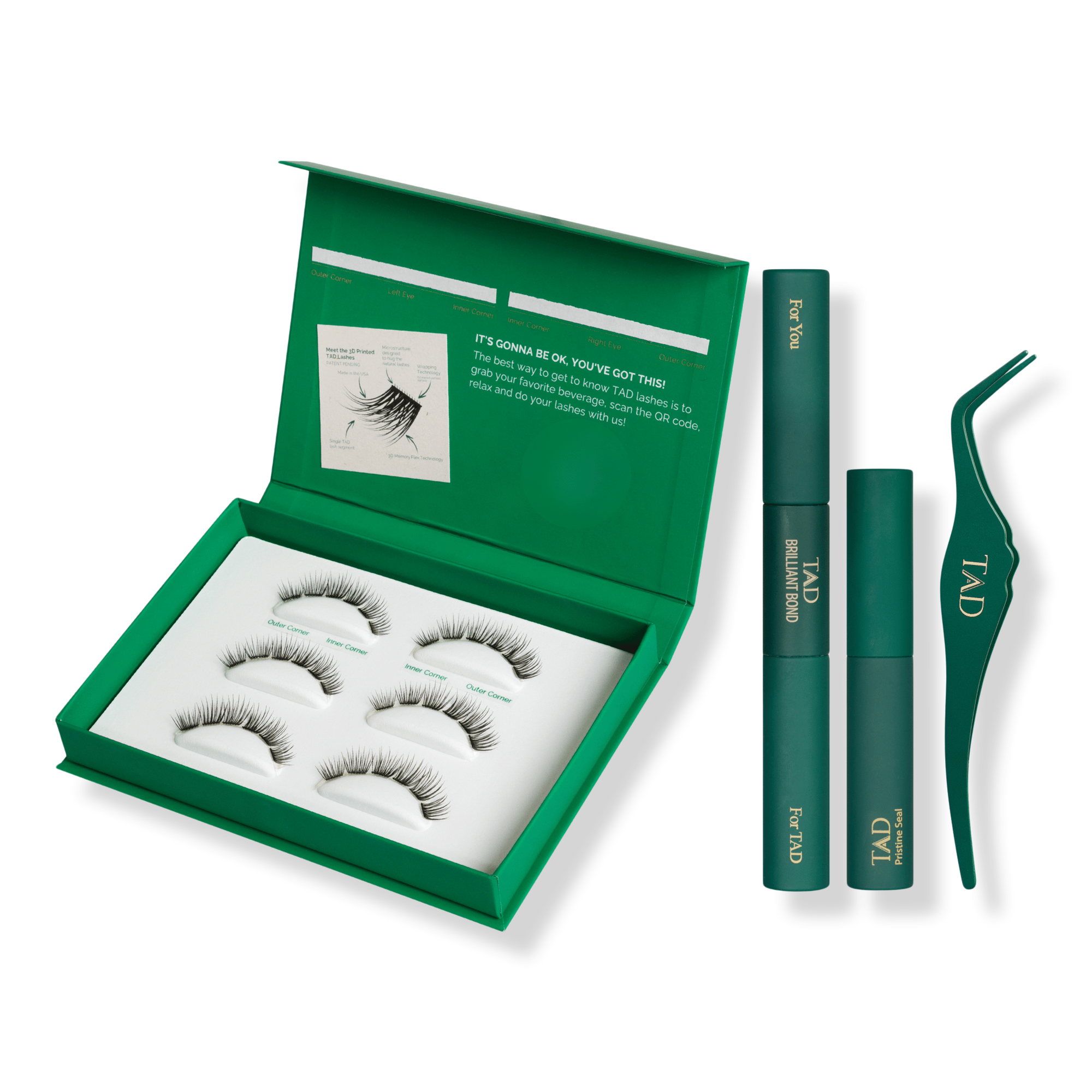 TAD Bliss Natural DIY Lash Clusters Intro Kit #1