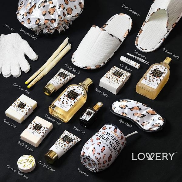 Lovery Honey AlmondLuxury Spa Set Gift Basket #6