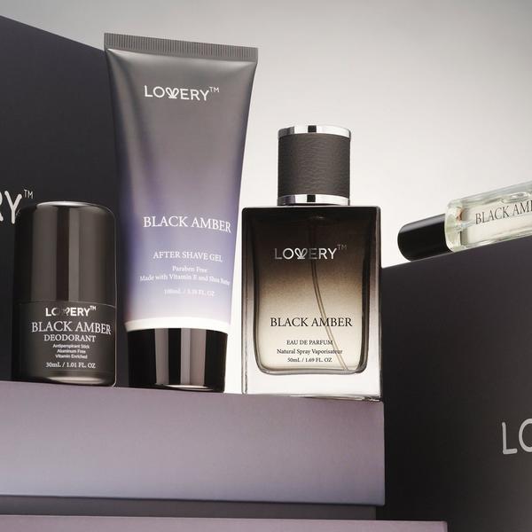 Lovery Black Amber Bath & Body Gift Set #3