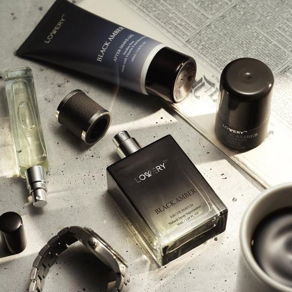 Lovery Black Amber Bath & Body Gift Set #4