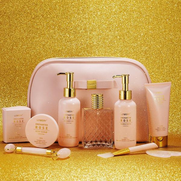 Lovery Luxury Enchanted Rose Bath & Body Beauty Kit #4