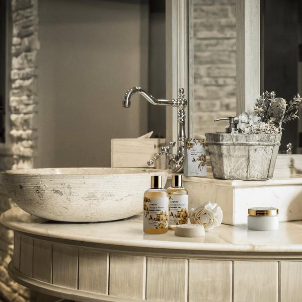 Lovery Honey & Almond Home Spa Gift Basket Luxury Set #6