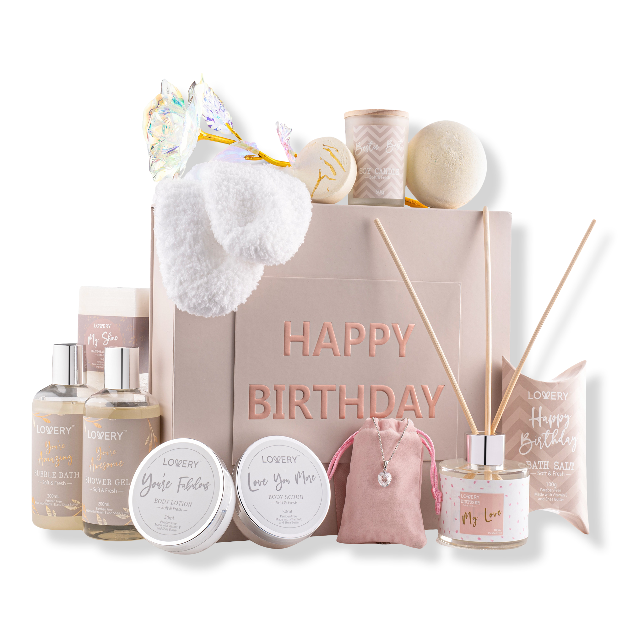 Lovery Luxury Birthday Spa Gift Box #1