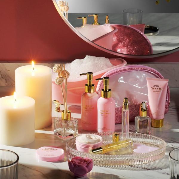 Lovery Luxe Pink Rose Bath and Body Spa Gift Set #5