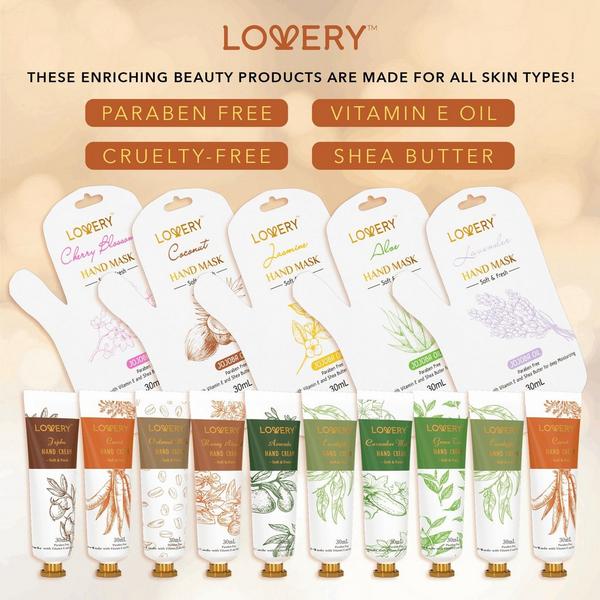 Lovery Hand Cream and Hand Mask Gift Set #5