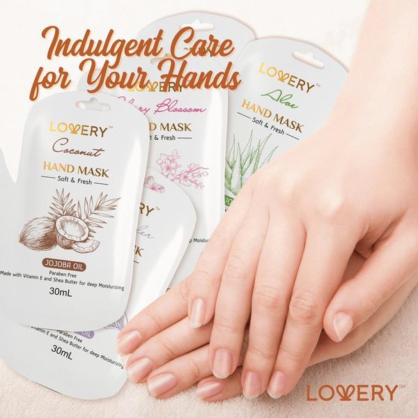 Lovery Hand Cream and Hand Mask Gift Set #6