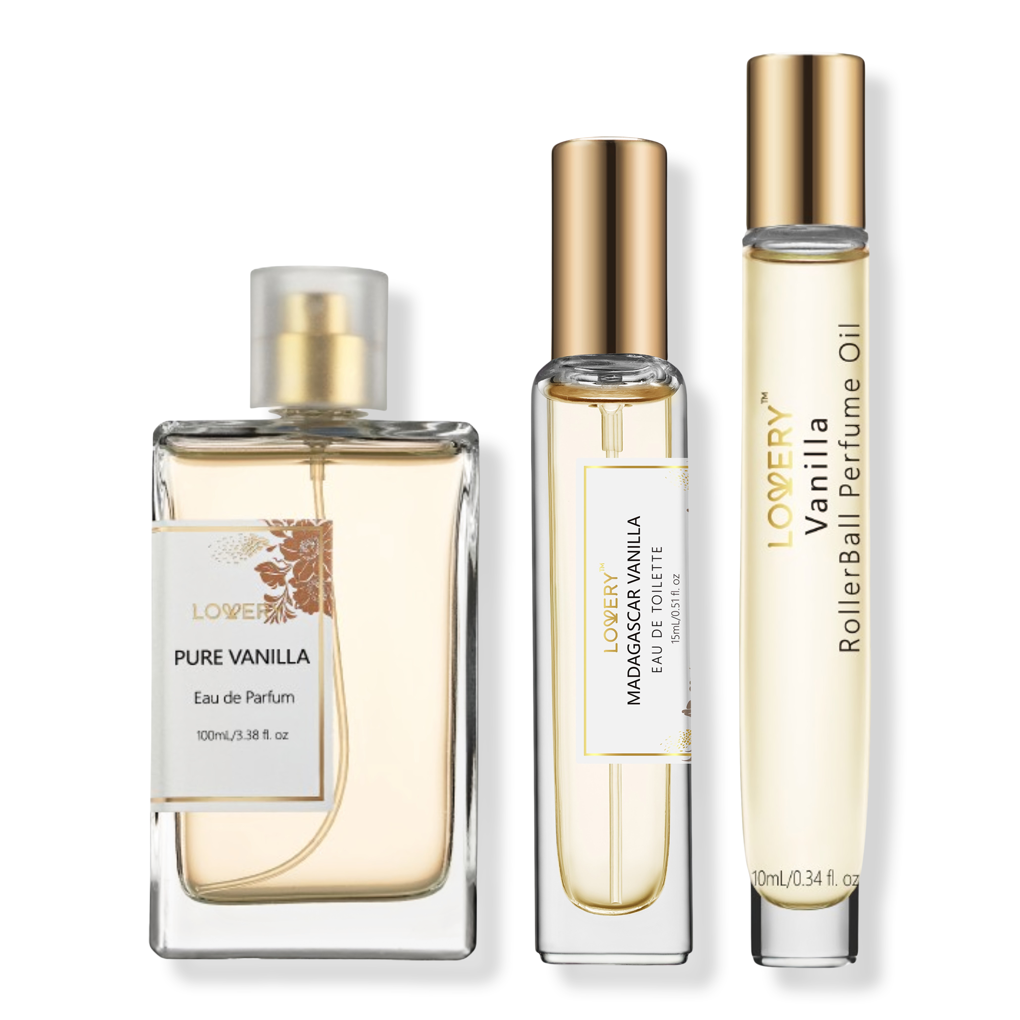 Lovery Pure Vanilla Perfume Fragrance Gift Set #1