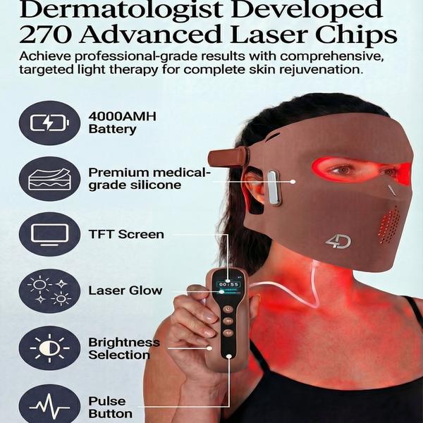 Lovery 4D Laser Light Therapy Face Mask #2